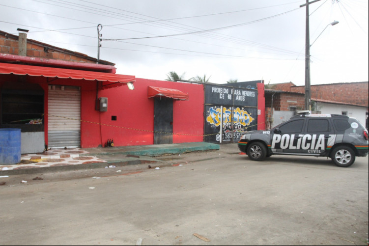 Forró do Gago, no bairro Cajazeiras, onde ocorreu chacina em 27 de janeiro de 2018