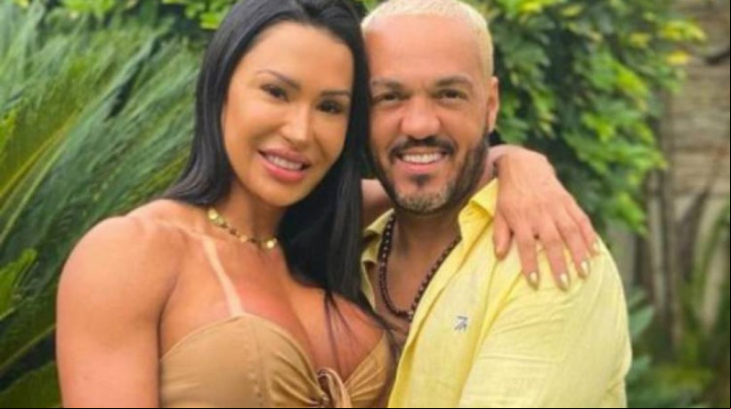 Gracyanne Barbosa e o cantor Belo ficaram juntos por 16 anos