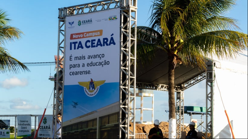 O Instituto Tecnológico da Aeronáutica (ITA, com campus em construção em Fortaleza, está com inscrições para vestibular 2026 até o dia 13 de julho