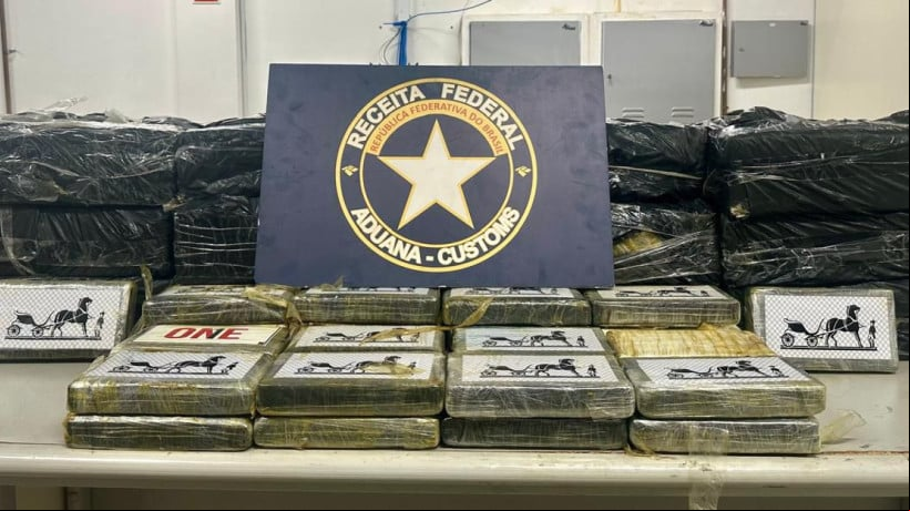 MAIS de 400 quilos de cocaína foram apreendidos no Porto do Mucuripe em fevereiro de 2025