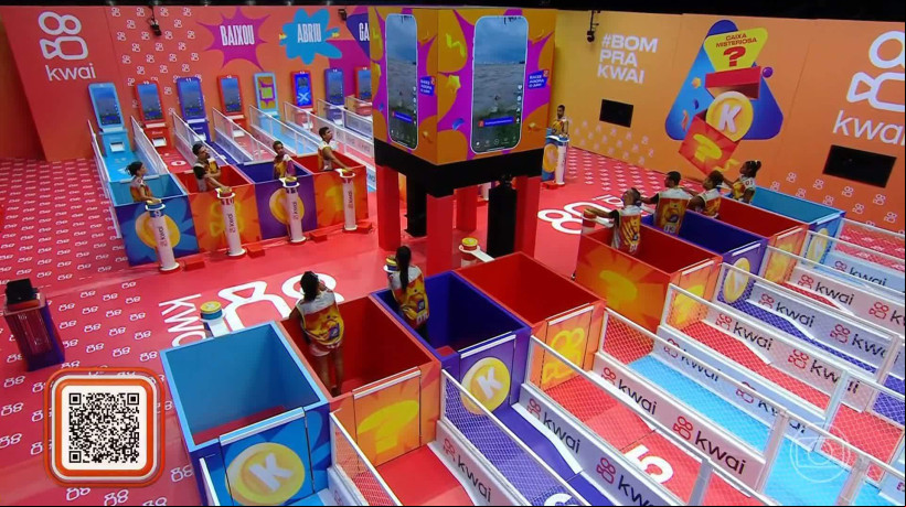 Participantes disputam quinta Prova do Líder do Big Brother Brasil 2025 (BBB 25), que começou na quinta-feira, 13 de fevereiro (13/02)