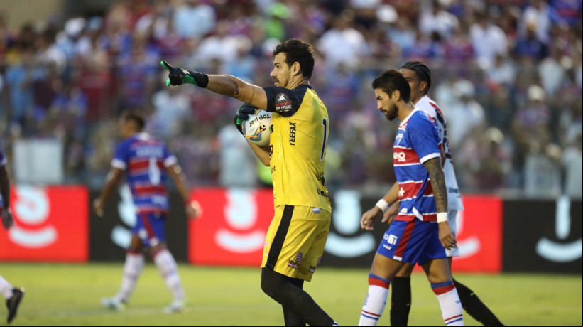 FORTALEZA-CE, BRASIL, 08.03.2025: Matheus Cavichioli. Jogo Ferroviário vs Fortaleza. Estádio presidente Vargas. (foto: Fabio Lima/ OPOVO) 