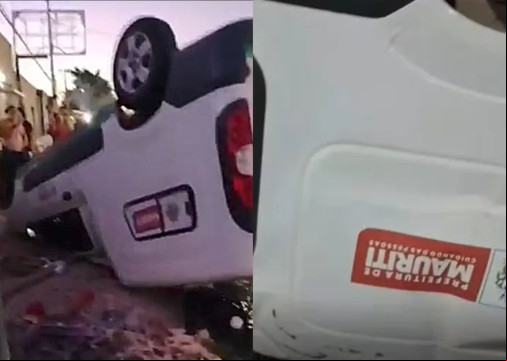AmbulÃ¢ncia capota ao desviar de moto em rodovia no CearÃ¡. O acidente aconteceu na rodovia que liga Juazeiro do Norte a Barbalha
