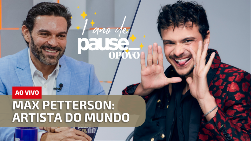 Max Petterson é o convidado do Pause nesta sexta-feira, 21