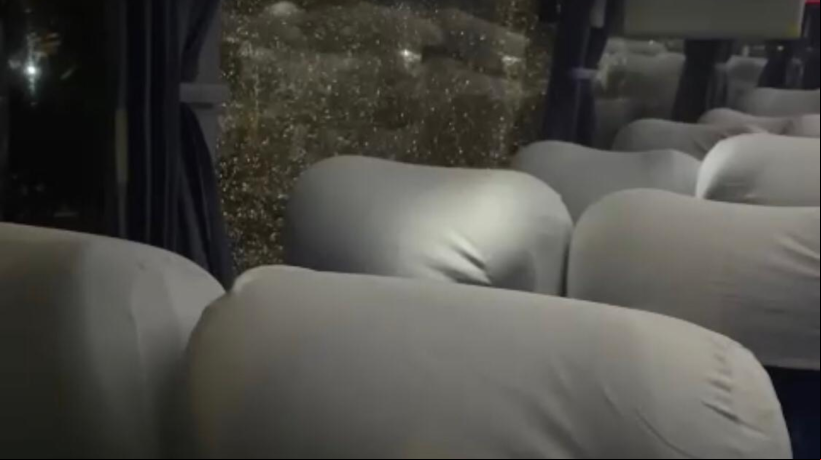 No trajeto de retorno ao hotel onde a equipe estava hospedada no último domingo, o ônibus do clube cearense foi apedrejado por torcedores do time pernambucano, mesmo com a escolta da Polícia Militar de Pernambuco 